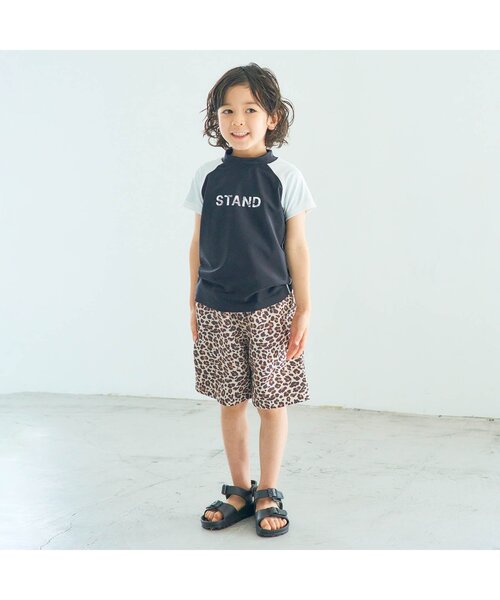 BREEZE（ブリーズ）の「/2柄トランクス水着 5分丈_UVカット（水着・キッズ・ブラウン/カーキ・90/100/110/120/130/140/150）」の11枚目の写真