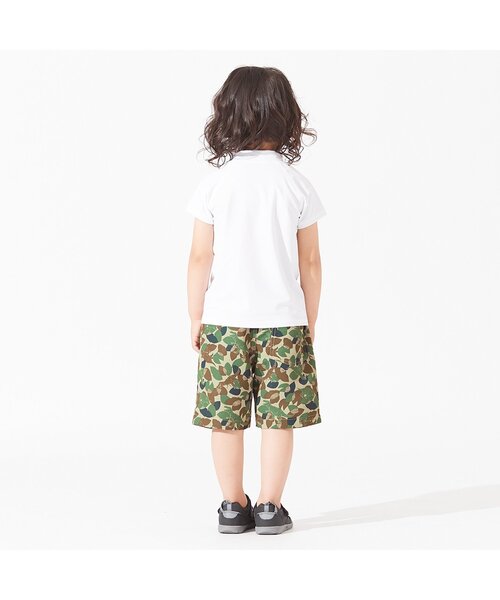 BREEZE（ブリーズ）の「/2柄トランクス水着 5分丈_UVカット（水着・キッズ・ブラウン/カーキ・90/100/110/120/130/140/150）」の3枚目の写真