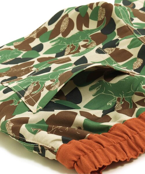 BREEZE（ブリーズ）の「/2柄トランクス水着 5分丈_UVカット（水着・キッズ・ブラウン/カーキ・90/100/110/120/130/140/150）」の6枚目の写真