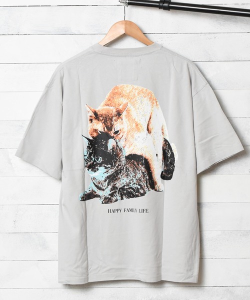 THE Nookie(ザヌーキー)の「《THE nookie》CAT T-SH(Tシャツ/カットソー・メンズ・ブラック/ライトグレー/ホワイト・FREE)」の14枚目の写真