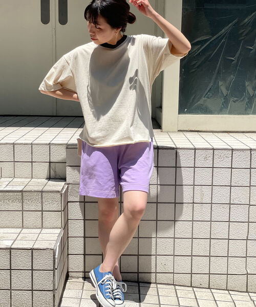 FREDY MAC（フレディーマック）の「【FREDYMAC ”SUNDAY TOOLS WEAR”】スウェットショーツ（その他パンツ・メンズ・ベージュ/ライム/クリーム/ラベンダー・M/L）」の8枚目の写真