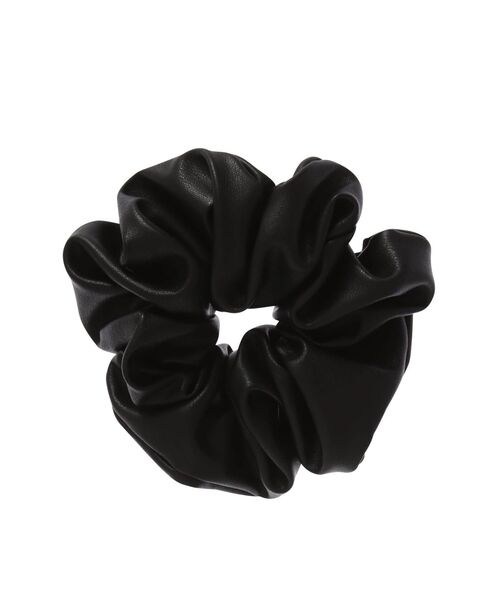 EATME（イートミー）の「フェイクレザーシュシュ（シュシュ・レディース・ブラック・FREE）」の7枚目の写真