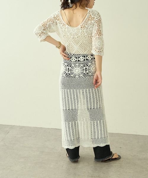 natural couture（ナチュラルクチュール）の「【大人ナチュ】ストレッチソフトフレアデニムパンツ（デニムパンツ・レディース・ブラック/ブルー・SMALL/MEDIUM/LARGE）」の15枚目の写真