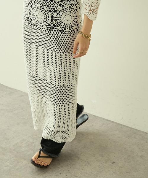 natural couture（ナチュラルクチュール）の「【大人ナチュ】ストレッチソフトフレアデニムパンツ（デニムパンツ・レディース・ブラック/ブルー・SMALL/MEDIUM/LARGE）」の11枚目の写真