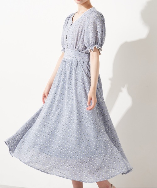 OLIVE des OLIVE（オリーブデオリーブ）の「配色パイピングVネック 