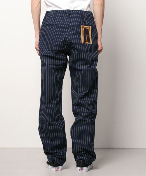 JAPAN BLUE JEANS（ジャパンブルージーンズ）の「ブルックリントラウザー / オールドヒッコリーストライプ（その他パンツ・メンズ・ストライプ・28inch/30inch/32inch/36inch）」の7枚目の写真