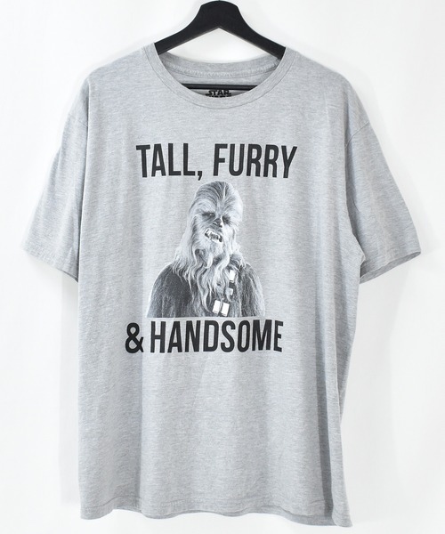 プリントtシャツ Tシャツ カットソー Star ヴィンテージ古着 Wars スターウォーズ のファッション Star Star Chewbacca Wars スター ウォーズ トップス Chewbacca
