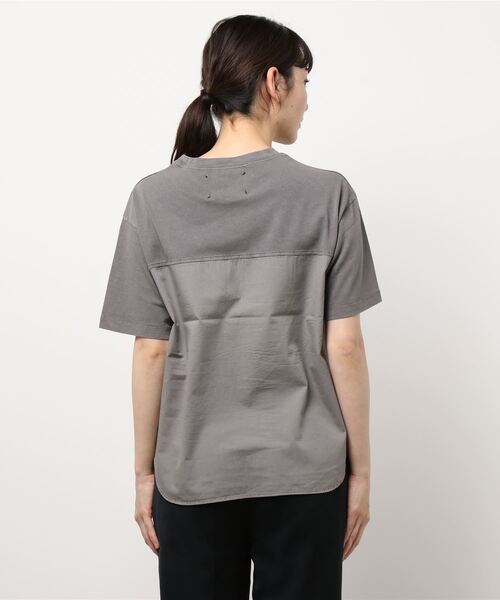 ONIGIRI（オニギリ）の「メッセージプリント　Ｔシャツ（Tシャツ/カットソー・レディース・ホワイト/カーキ/チャコール・FREE）」の19枚目の写真