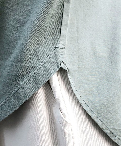 ONIGIRI（オニギリ）の「メッセージプリント　Ｔシャツ（Tシャツ/カットソー・レディース・ホワイト/カーキ/チャコール・FREE）」の15枚目の写真