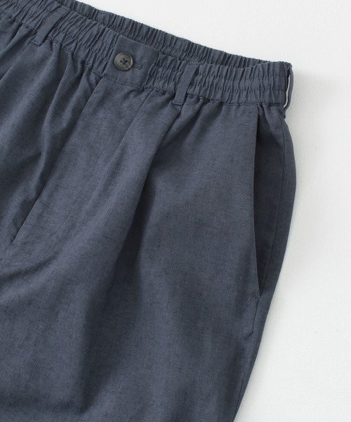 URBAN RESEARCH DOORS(アーバンリサーチドアーズ)の「リネンイージータックパンツ(その他パンツ・メンズ・ダークブラウン/アイボリー/グリーン系その他/グレー系その他・40/38/36)」の7枚目の写真