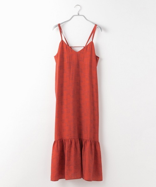 LOWRYS FARM(ローリーズファーム)の「アッシュコラボティアードワンピース 959039(ワンピース・レディース・アイボリー/レッド・FREE)」の2枚目の写真