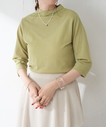 DISCOAT | 【WEB限定】ちびハイネックシアートップス(Tシャツ/カットソー)