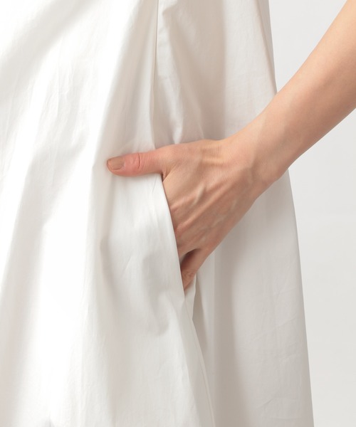 Ezick(エジック)の「【人気WEARISTA別注】タイプライターブラウス付きワンピース(ワンピース・レディース・ホワイト/ブラック・FREE)」の4枚目の写真