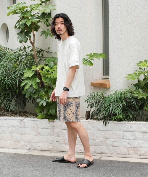 URBAN RESEARCH Sonny Label（アーバンリサーチサニーレーベル）の「バンダナ柄イージーショーツ（その他パンツ・メンズ・ベージュ/ライトブルー・MEDIUM/LARGE）」の11枚目の写真