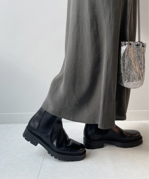 FRAMeWORK（フレームワーク）の「【CORSOROMA9】 サイドゴアボリュームブーツ2◆（ブーツ・レディース・ブラック・38/39/36/37）」の8枚目の写真