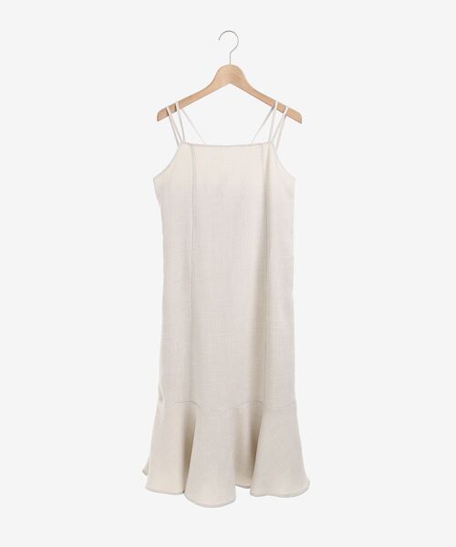 MAJESTIC LEGON（マジェスティックレゴン）の「ダブルショルダーLadyワンピ（ワンピース・レディース・ベージュ/ブラウン系その他2/ピンクベージュ・SMALL/MEDIUM）」の21枚目の写真