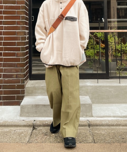セール】center press wide slacks（スラックス）｜SENSION