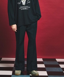 MAISON SPECIAL | 《ユニセックスアイテム》マルチファブリックスタプレフレアパンツ 【MAISON SPECIAL/メゾンスペシャル】(その他パンツ)