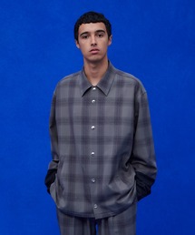 UNITED TOKYO | スラッシュチェックコーチシャツ(シャツ/ブラウス)