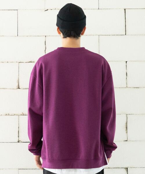 coen（コーエン）の「ダンボールリラックスクルーネックプルオーバー（スウェット・メンズ・ブラック/グレー/ベージュ/パープル・SMALL/MEDIUM/LARGE/X-LARGE）」の19枚目の写真