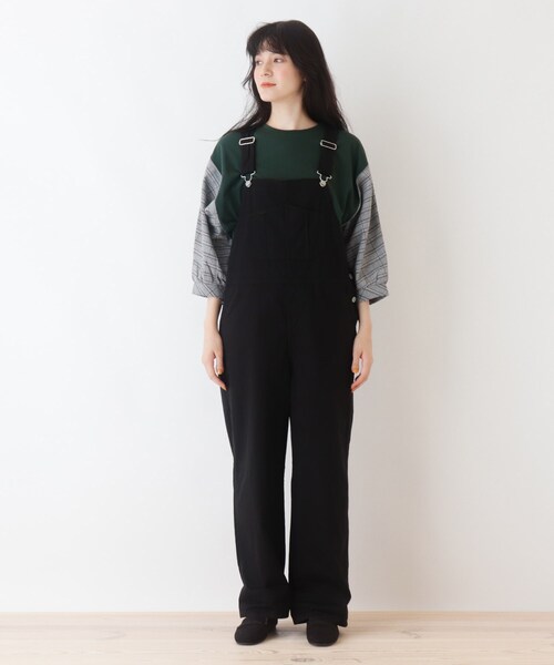 Cutie Blonde（キューティーブロンド）の「◆【S-L】ミリタリーオーバーオール（サロペット/オーバーオール・レディース・カーキ/パープル/ブラック・03/01/02）」の9枚目の写真