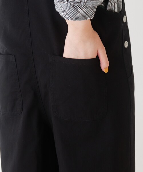 Cutie Blonde（キューティーブロンド）の「◆【S-L】ミリタリーオーバーオール（サロペット/オーバーオール・レディース・カーキ/パープル/ブラック・03/01/02）」の8枚目の写真