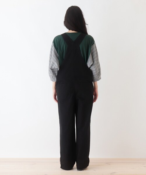 Cutie Blonde（キューティーブロンド）の「◆【S-L】ミリタリーオーバーオール（サロペット/オーバーオール・レディース・カーキ/パープル/ブラック・03/01/02）」の14枚目の写真