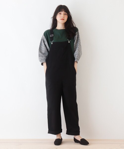 Cutie Blonde（キューティーブロンド）の「◆【S-L】ミリタリーオーバーオール（サロペット/オーバーオール・レディース・カーキ/パープル/ブラック・03/01/02）」の20枚目の写真