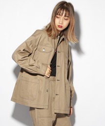 PBLIM | 【PAGEBOYLIM】ハイショクカバーオール(カバーオール)