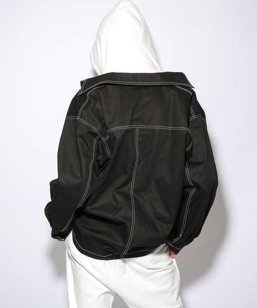 PBLIM（ページボーイリム）の「【PAGEBOYLIM】ハイショクカバーオール（カバーオール・レディース・ベージュ/ブラック・MEDIUM/LARGE）」の18枚目の写真