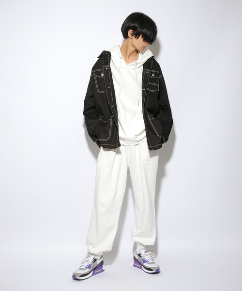 PBLIM（ページボーイリム）の「【PAGEBOYLIM】ハイショクカバーオール（カバーオール・レディース・ベージュ/ブラック・MEDIUM/LARGE）」の11枚目の写真