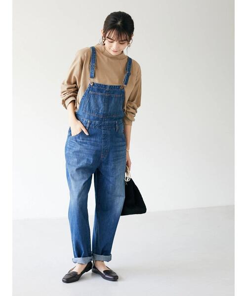 CRAFT STANDARD BOUTIQUE（クラフトスタンダードブティック）の「モックネックプルオーバー　＊（Tシャツ/カットソー・レディース・ライトグレー/ブラック/ベージュ/オフホワイト/ブルー/グリーン/モカ/テラコッタ・FREE）」の18枚目の写真