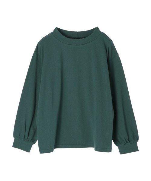 CRAFT STANDARD BOUTIQUE（クラフトスタンダードブティック）の「モックネックプルオーバー　＊（Tシャツ/カットソー・レディース・ライトグレー/ブラック/ベージュ/オフホワイト/ブルー/グリーン/モカ/テラコッタ・FREE）」の7枚目の写真