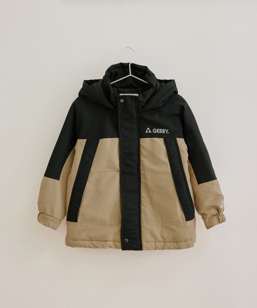 GERRY(ジェリー)の「【KIDS】【GERRY×ROPE' PICNIC】バイカラーマウンテンパーカー(マウンテンパーカー・キッズ・ブラック/パープル・110/120/130/140)」の2枚目の写真