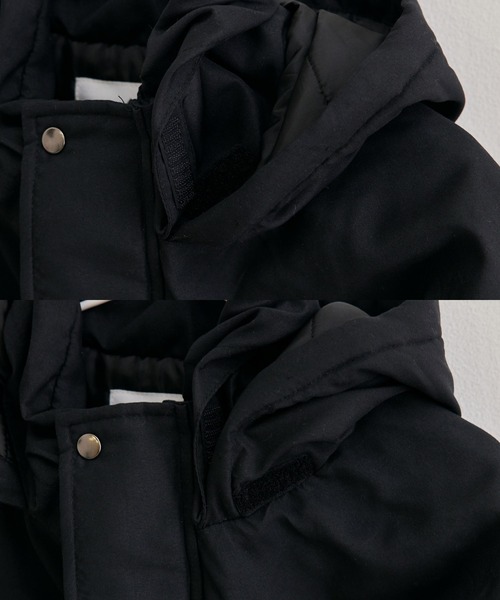 GERRY(ジェリー)の「【KIDS】【GERRY×ROPE' PICNIC】バイカラーマウンテンパーカー(マウンテンパーカー・キッズ・ブラック/パープル・110/120/130/140)」の10枚目の写真