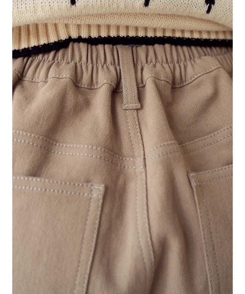 YECCA VECCA（イェッカヴェッカ）の「裏起毛ストレートパンツ＊（その他パンツ・レディース・アイボリー/ベージュ・S/M）」の15枚目の写真