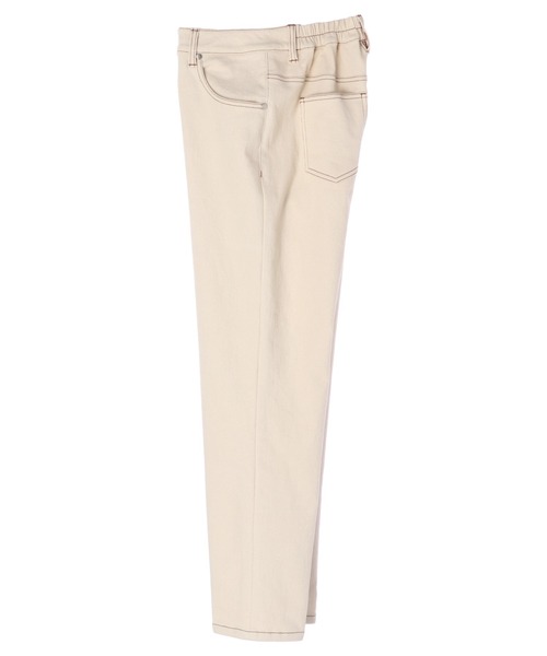 YECCA VECCA（イェッカヴェッカ）の「裏起毛ストレートパンツ＊（その他パンツ・レディース・アイボリー/ベージュ・S/M）」の14枚目の写真