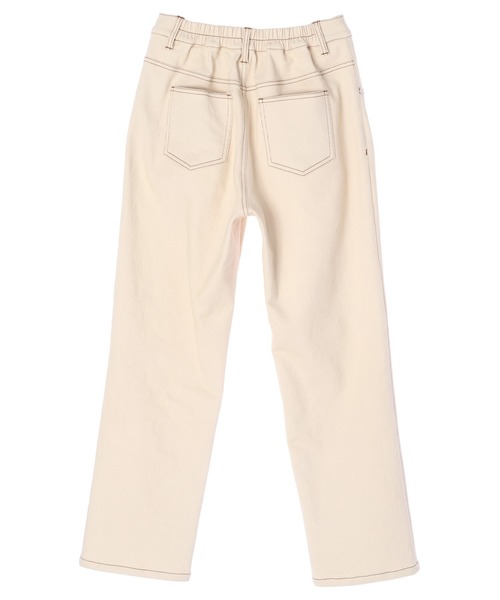 YECCA VECCA（イェッカヴェッカ）の「裏起毛ストレートパンツ＊（その他パンツ・レディース・アイボリー/ベージュ・S/M）」の13枚目の写真