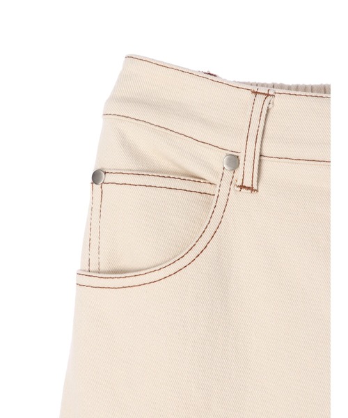 YECCA VECCA（イェッカヴェッカ）の「裏起毛ストレートパンツ＊（その他パンツ・レディース・アイボリー/ベージュ・S/M）」の22枚目の写真