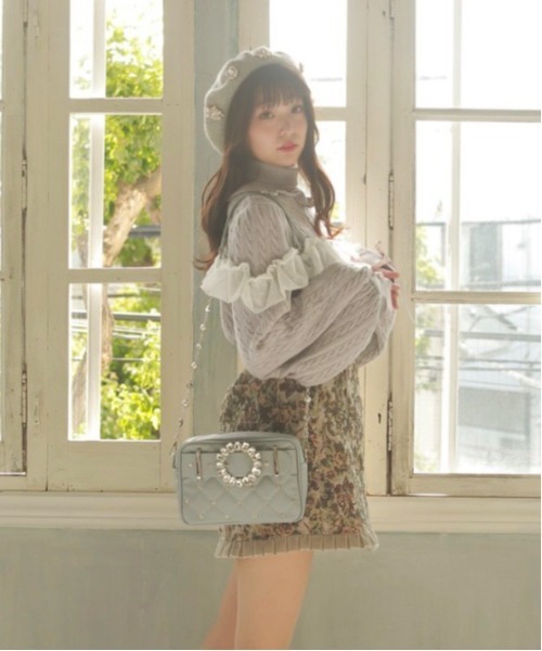 Swankiss(スワンキス)の「WS cable tulle knit(ニット/セーター・レディース・オフホワイト/グレー/ブラック・FREE)」の12枚目の写真