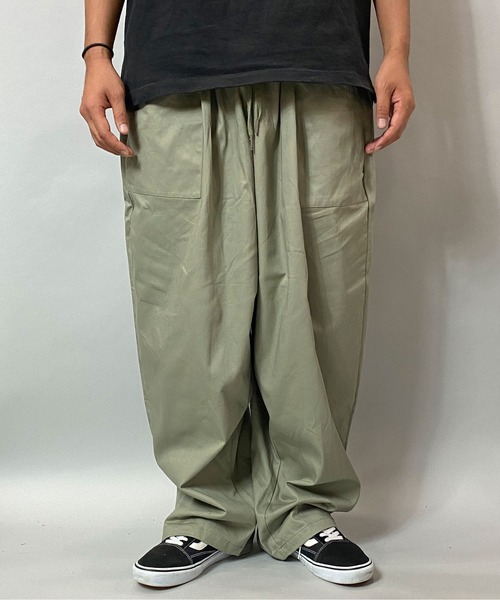 JACKROSE（ジャックローズ）の「JE-CRS0-TCツイルバルーンパンツ（その他パンツ・メンズ・ブラック/アイボリー/ブラック×ホワイト/ベージュ/カーキ/インディゴブルー/ネイビー×ホワイト/その他1・M/L）」の6枚目の写真