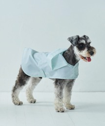 392 plusm（サンキューニプリュスエム）の「Dog Poncho - check - 705199（ペットウェア）」