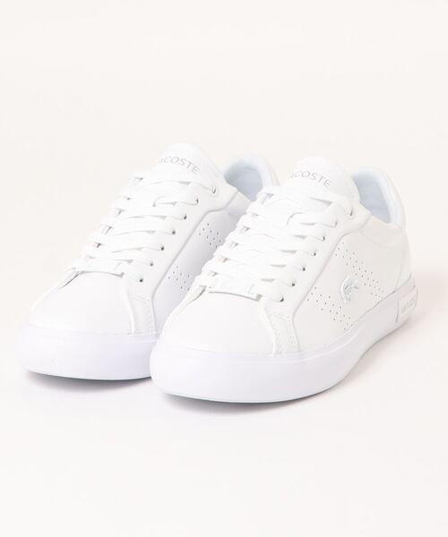 Lacoste ラコステ Power Court Court 2 0 0521 パワーコート2 0 Lacoste ラコステ のスニーカー Lacoste 0521 パワーコート2 0 レディーススニーカー Sf003 スニーカー Lacoste ラコステ のファッション 1 1