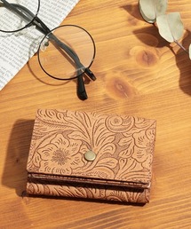 チチカカ（チチカカ）の「ボンデッドレザーファイバー三折り財布（財布）」