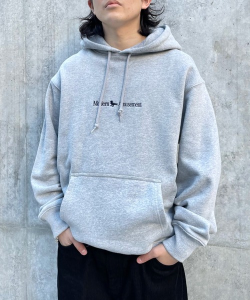 Modern Amusement(モダンアミューズメント)の「モダンアミューズメントパーカー(パーカー・メンズ・グレー/ネイビー・X-LARGE)」の13枚目の写真