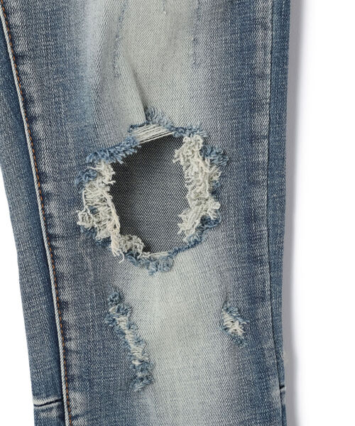 mnml（ミニマル）の「mnml/ミニマル/ジップスキニーデニムパンツ