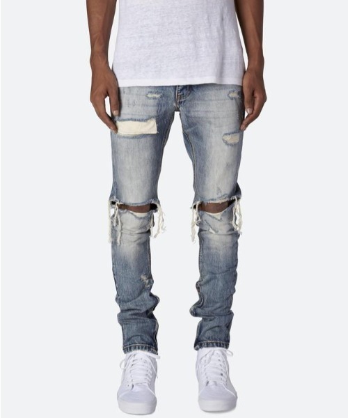 mnml（ミニマル）の「mnml/ミニマル/ジップスキニーデニムパンツ