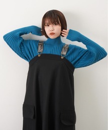MARECHAL TERRE（マルシャルテル）の「MARECHAL TERRE マルシャルテル 変形ワイドリブプルオーバー（ニット/セーター）」