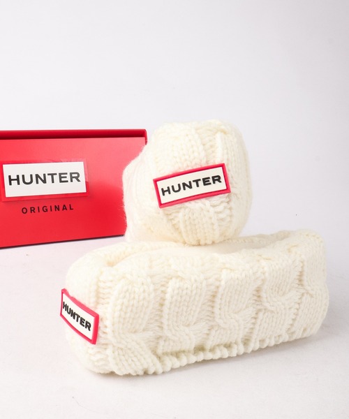 HUNTER(ハンター)の「HUNTER BOOT SOCK ブーツソックス レインブーツ(ソックス/靴下・レディース・ナチュラル・M)」の2枚目の写真