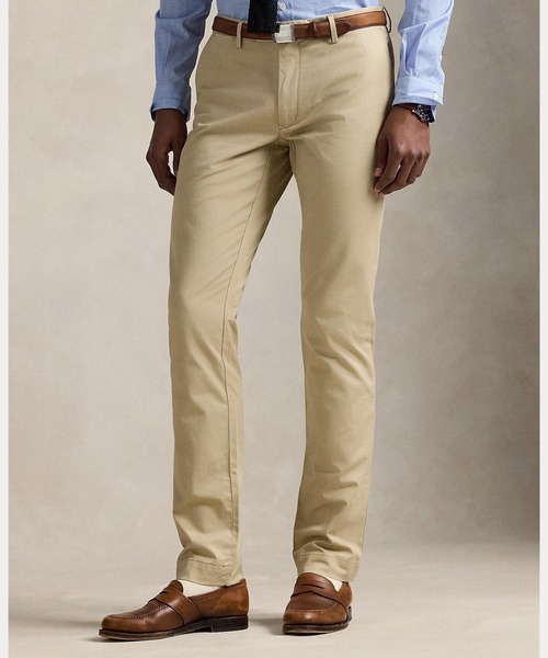 POLO RALPH LAUREN（ポロ ラルフ ローレン）の「ストレッチ スリム フィット チノ パンツ（チノパンツ・メンズ・ブラウン系3・34/32/32/32/38/32/31/32/40/32/32/30/30/30/30/32/36/32/33/32/42/32/28/30/34/30/36/34/44/34/33/34/34/34/29/32/38/34/29/30）」の5枚目の写真